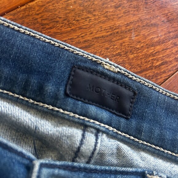 MOTHER - The Weekender Fray in 20,000 Leagues Under the Sea in Women's Size 26 - Picture 6 of 7